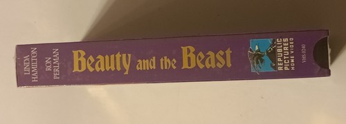 BEAUTY AND THE BEAST VHS video tape FACTORY SEALED Republic stamp new watermark - Foto 5 di 6