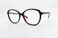 Max Mara MM5052 092 Blue Round Plastic Optica...