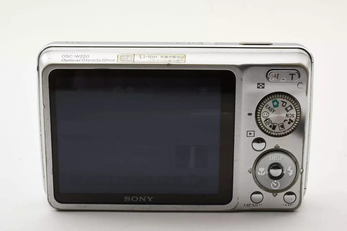 Sony Cyber-Shot DSC-W220 12.10 million Pixel CCD Retro Digital