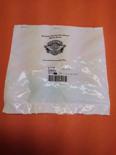 HARLEY DAVIDSON GENUINE .030" PUSHROD TUBE WASHER 6762B