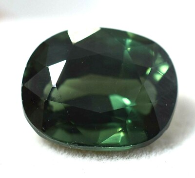Extremely Rare Natural Dark Green Gahnite 8.70 Ct Dalarna Certified Treated Gem