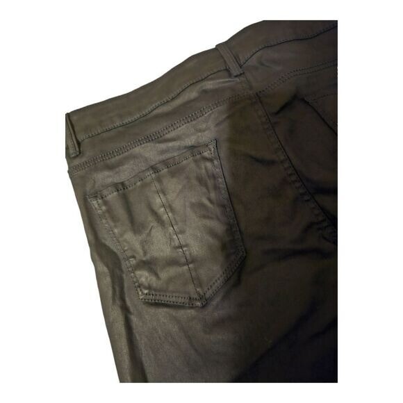 MASSIMO DUTTI Blue Black Skinny Fit Jeans - Size 10 image 8