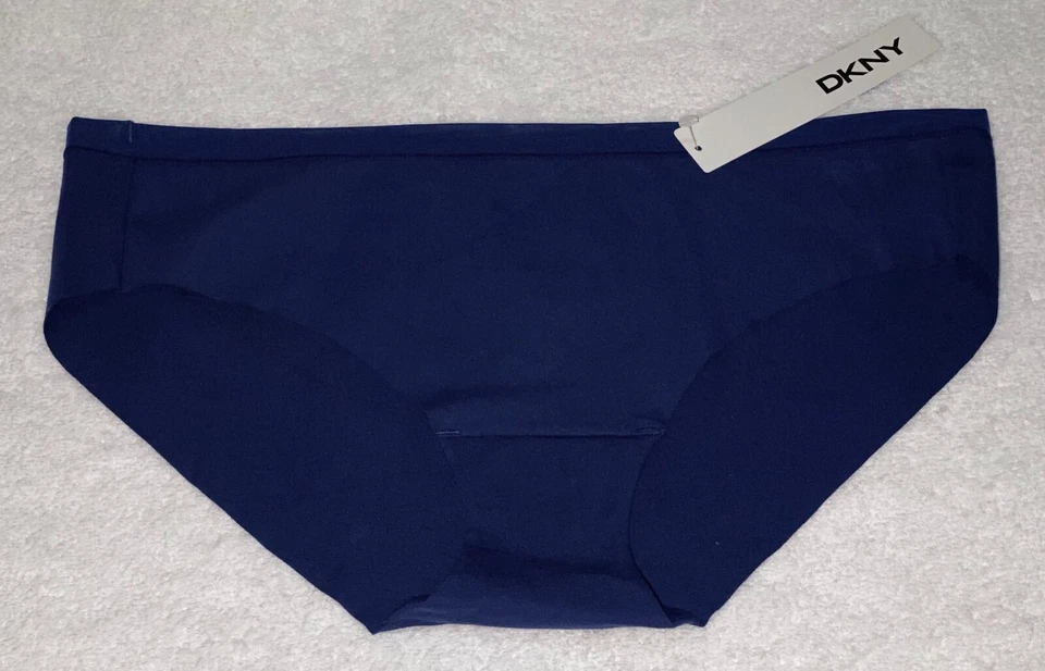 Braguita de bikini DKNY Downtown de algodón azul real profundo sin línea visible para mujer talla XL 8 Foto 2 de 4