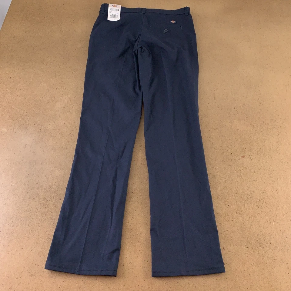 Dickies Women's Size 2 Navy Premium Flat Front 32" Inseam Workwear Pants NWT - Image 4 of 4