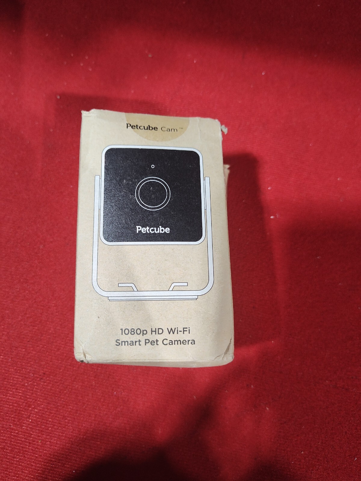 Cam Pet Petcube Monitoring Camera Built-in Vet Chat for Cats & Dogs No Charger-image