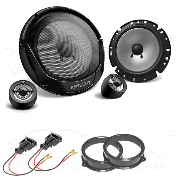 Kenwood Lautsprecher FüR Audi A3 Sportback 8P8 2008-2012 Front Heck 300W #AC74-image