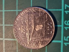 100 Lire 1981, 100. Jahrestag Gründung von Marineakademie - Italien Italy Italia