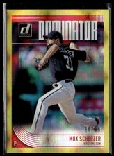 2018 Donruss Dominators Gold Max Scherzer /99 #D4