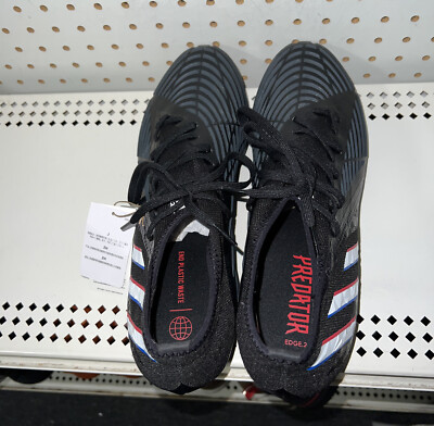 Adidas Predator Edge.2 FG Mens Soccer Cleats Size 13 Black  display picture 1