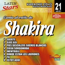Karaoke Latin Stars 21 Shakira Vol. 1
