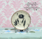 1:12 Dollhouse Miniature Pekingese Dog Decorative Plate-Small Bb Cdd265-4A
