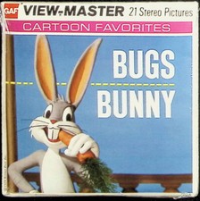 Bugs Bunny 3d View-Master 3 Reel Packet NEW SEALED
