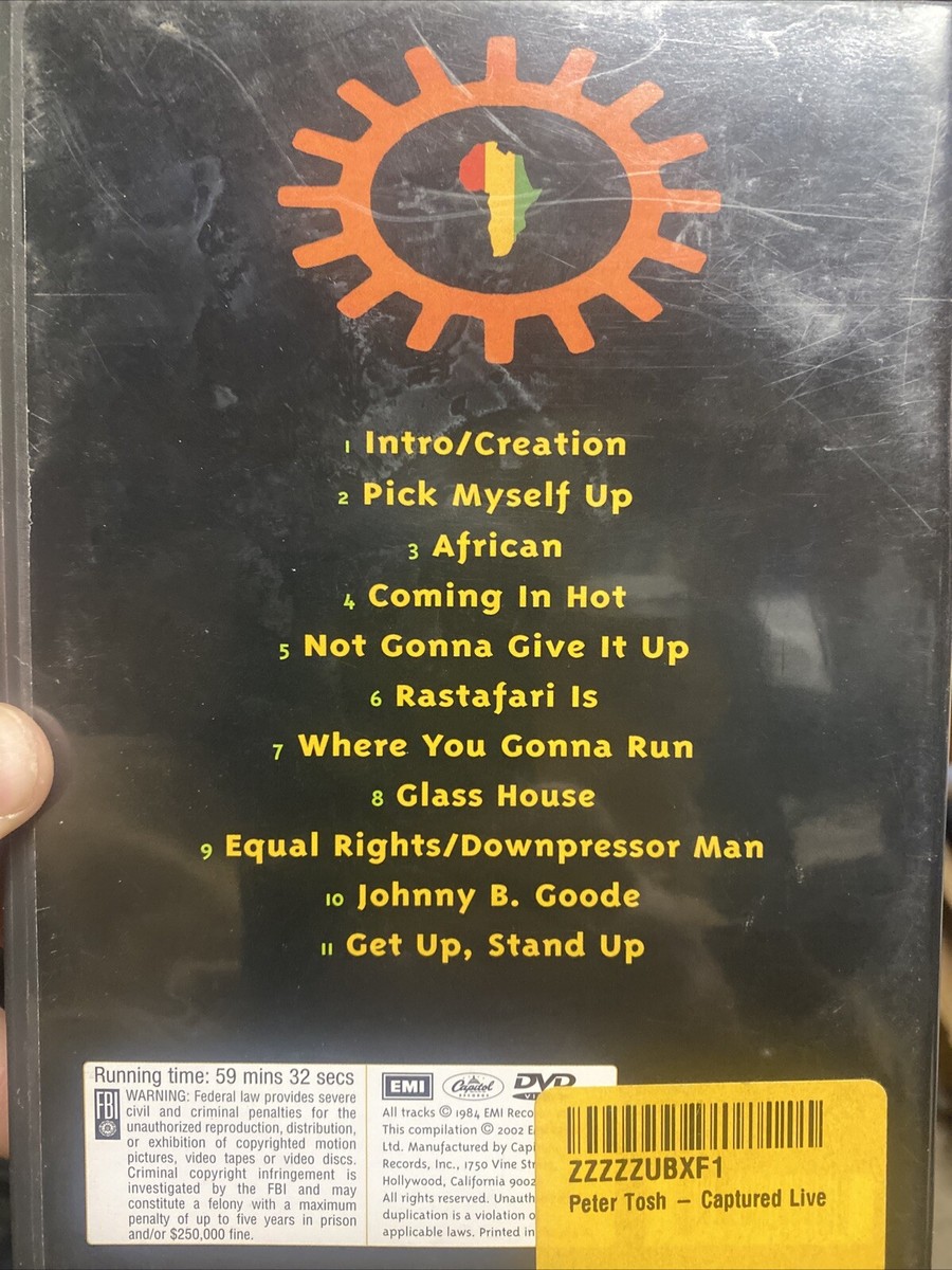 Complete Captured Live by Peter Tosh (CD, Jul-2002, 2 Discs