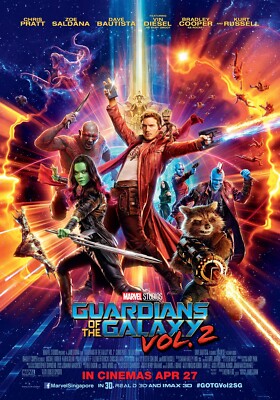 Guardians of the Galaxy Vol. 2 POSTER Plakat #196