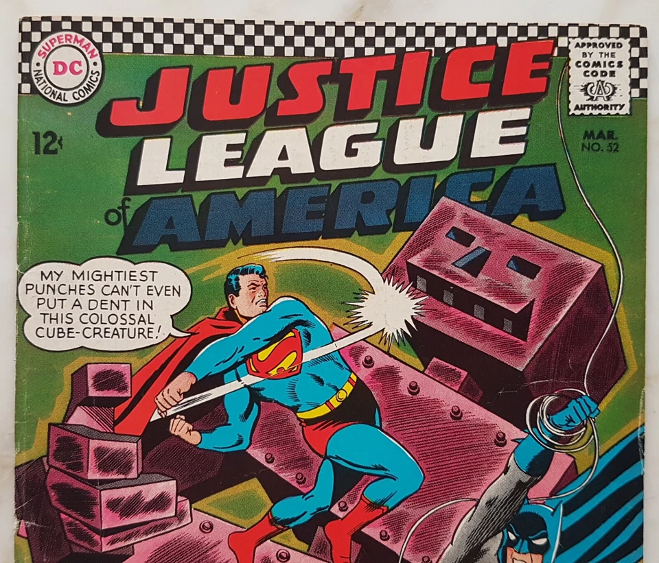 JUSTICE LEAGUE OF AMERICA # 52 - DC COMICS 1967 - ottimo++ - Immagine 2 di 4