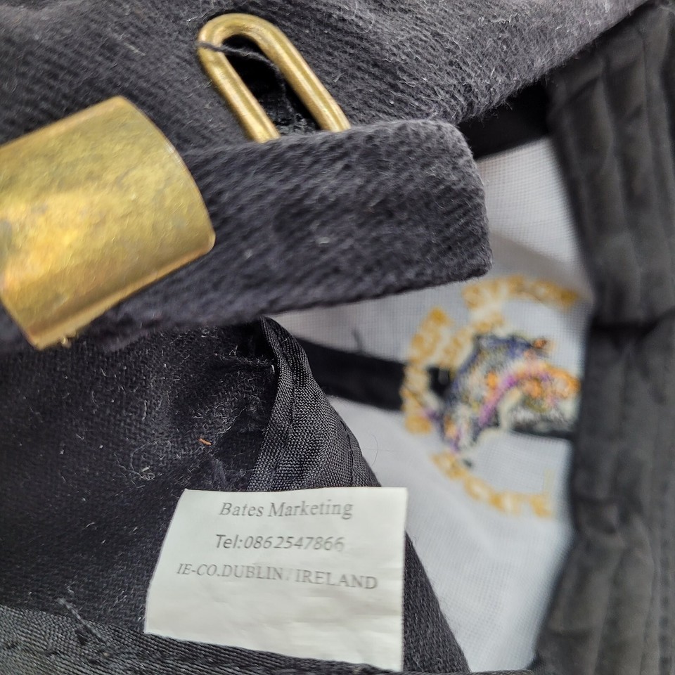 Rory's Fishing Tackle Temple Bar Ireland Baseball Cap Hat Black