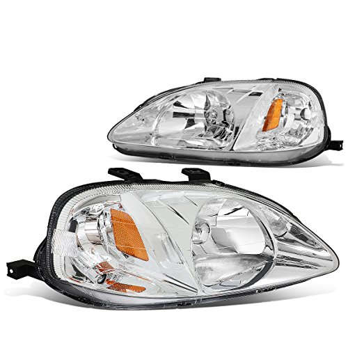 DNA MOTORING HL-OH-HC99-CH-AM Headlight Assembly Driver and