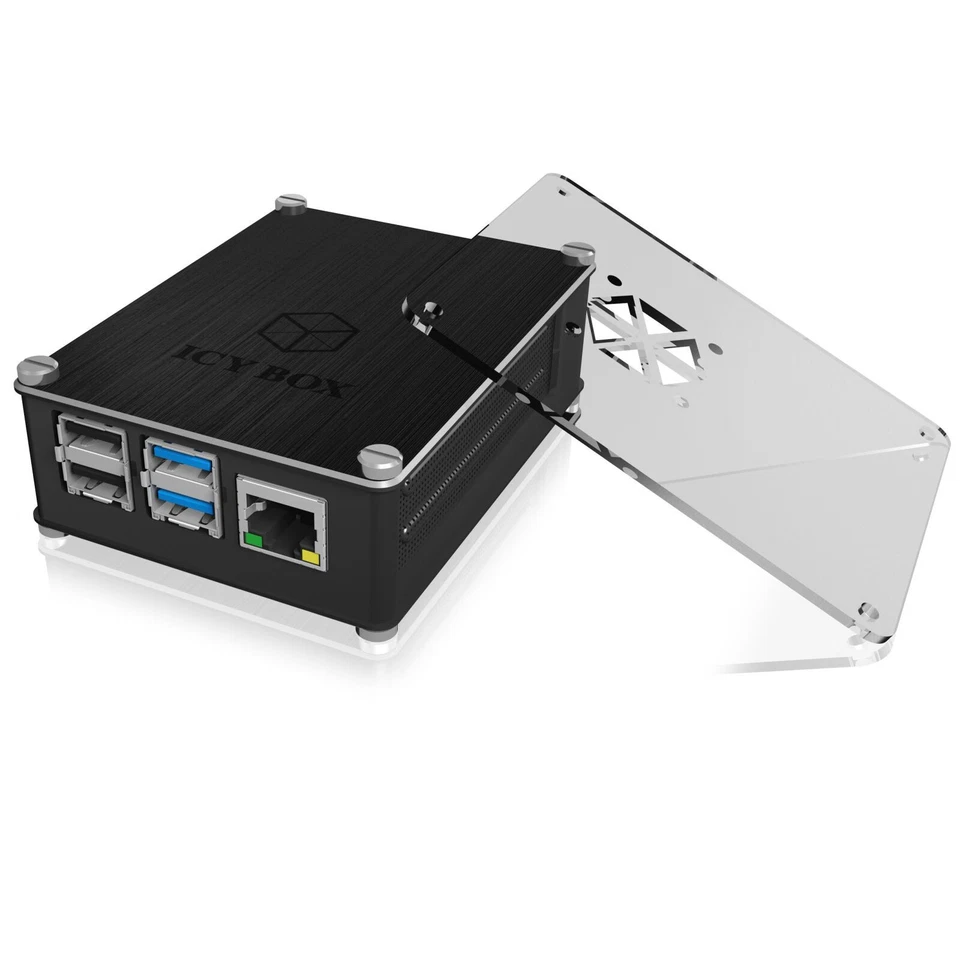ICY BOX IB-RP110 Gehäuse Rasperry Pi® 4 60653 B-Ware