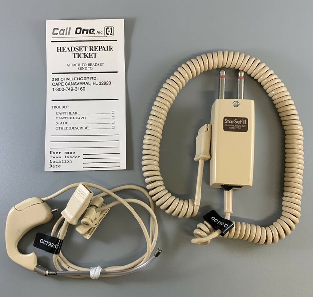 STARSET II CONTOUR HEADSET VINTAGE 