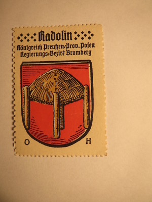 Radolin / Reklamemarke Kaffee Hag - Wappen