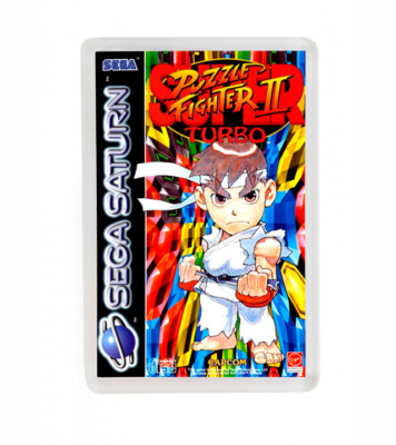 Super Puzzle Fighter 2 Turbo Sega Saturn Fridge Magnet Kühlschrank