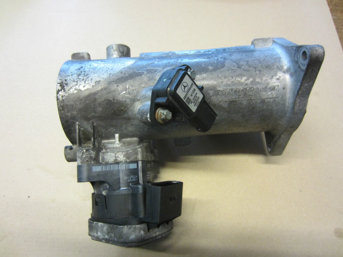 Mischgehäuse AGR Mercedes W211 W 211 Drosselklappe 6480900154 320 