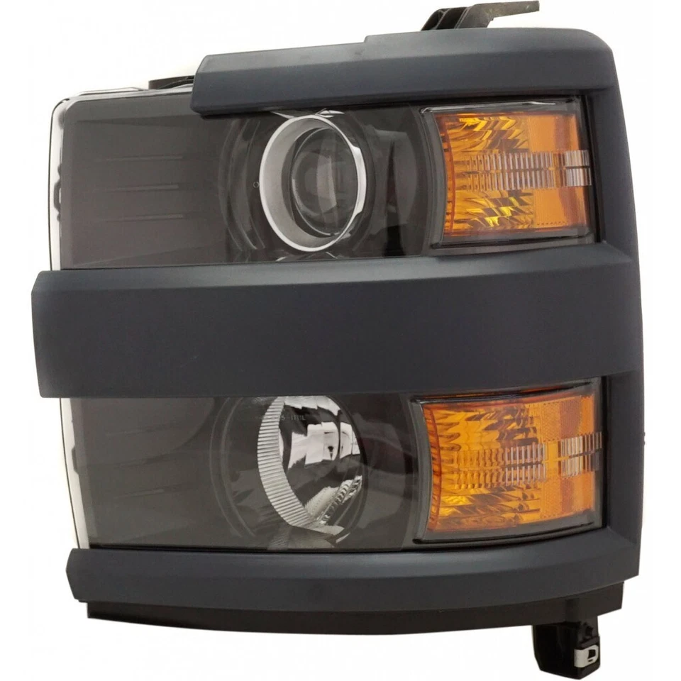 Pair Headlights Assembly For 2015-2019 Chevrolet Silverado 2500/3500 HD LH&RH Foto 3 de 4