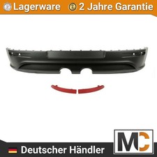 HeckanKit Diffusor Duplex StoßfängerneinKit für VW Golf 5 V R32 Umrüstung+ABE