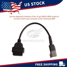 For BRP MOTO ATV UTV Motorcycle Bike 6 pin to...