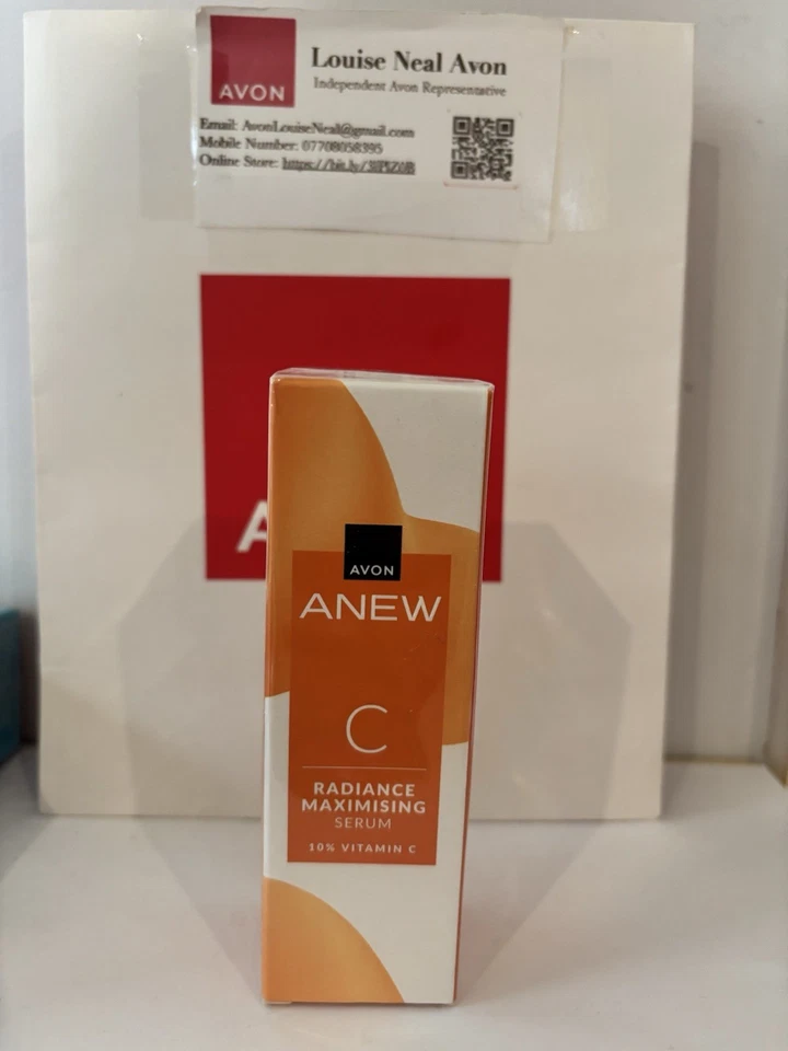 Avon Anew Vitamin C Radiance Maximising Serum 30ml Brand New Sealed Retail Boxed