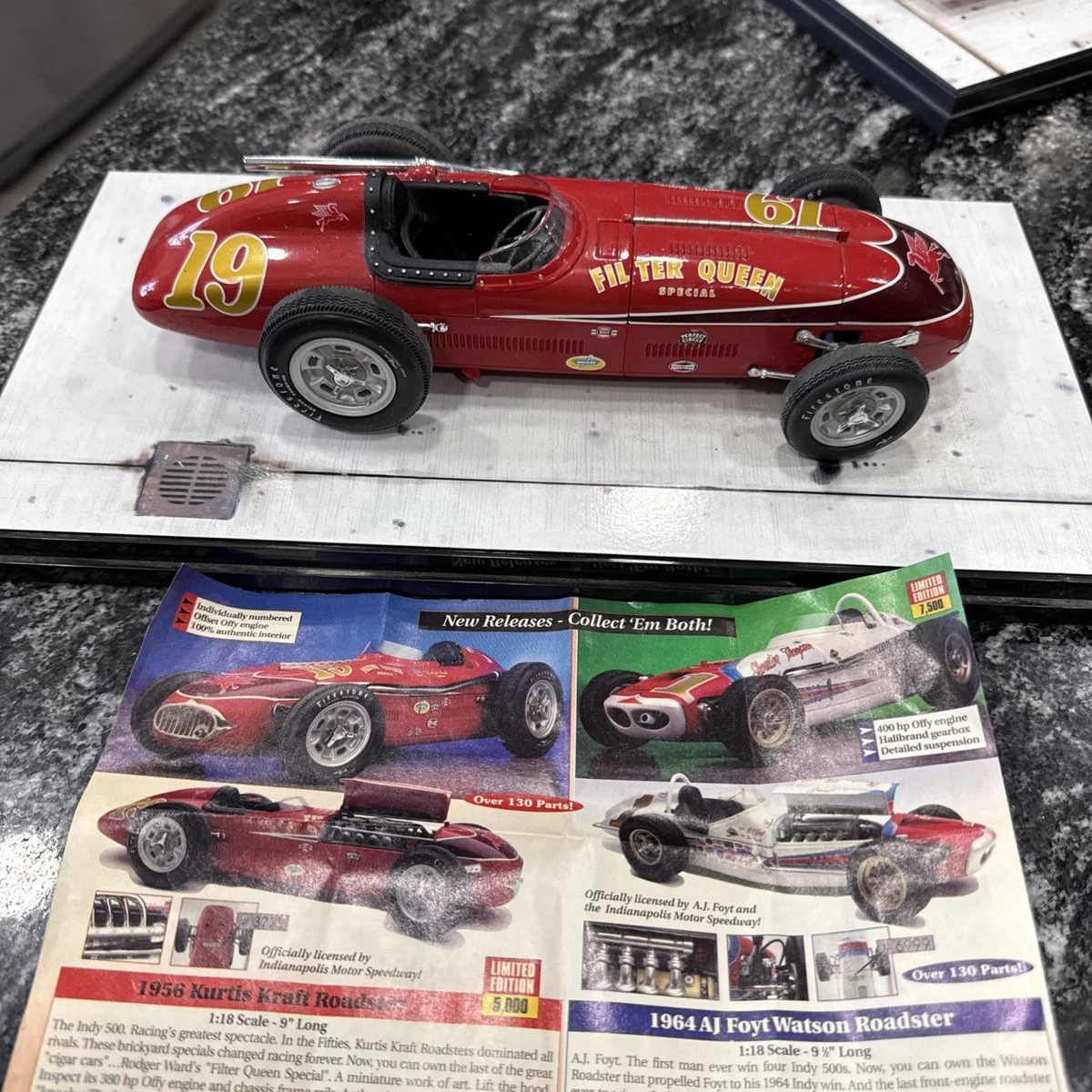 Carousel 1:18 Indy Racecar Diecast Racing Cars for sale | eBay