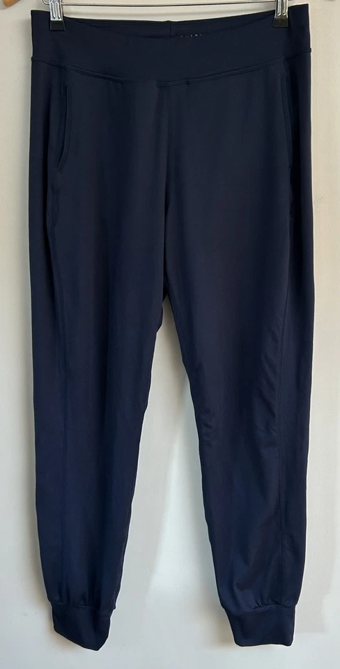 Sweaty Betty Womens Gary Yoga Joggers Trousers Navy Blue Medium Reg Leg 27” - Image 2 of 4