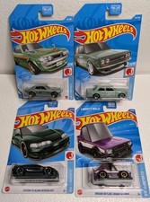Hot Wheels Lot Of 4 JDM Toyota, Acura, Nissan, Datsun