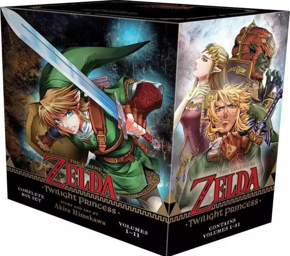 The Legend of Zelda: Twilight Princess Complete Manga Box Set Volumes 1-11