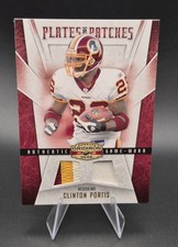 2008 Gridiron Gear Clinton Portis #PP-15 Plates And Patches /100 Redskins (MEM)
