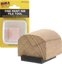 Dura-Gold - Fine Paint Nib File Tool - Fix Imperfections, Shave Off... 