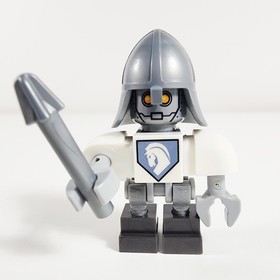 Lego Lance Bot Minifigure White Shoulders Nexo Knights 70312 nex002