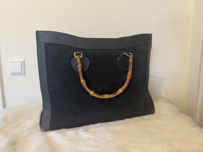 Gucci Diana Shopper Tasche Bambusgriff   Original Vintage Shopper Businesstasche