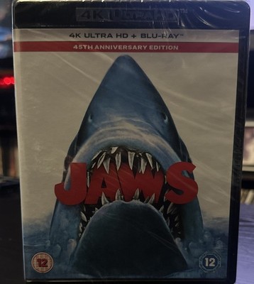 Jaws (1975) [4K Ultra HD, 45th Anniversary Edition, Brand New]