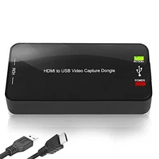 Pyle PVRC46 Full HD 1080p Game Capture Card w/ Cables & Adapters – Record & Stre