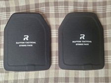 2x Armor Plate Light Weight Composite Panel Bulletproof Ballistic (Raptor)