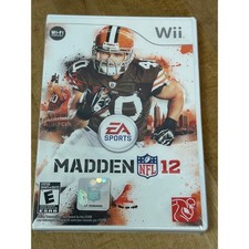 EA Sports Video Game Nintendo Wii Madden NFL 12 Football Peyton Hillis New Seal