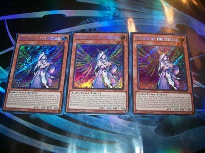 3x Diviner of the Herald 1st Edition Secret Rare RA05-EN017 Yu-Gi-Oh!