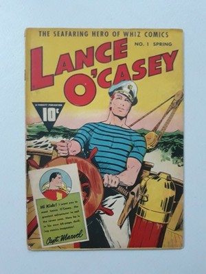 Lance O'Casey 1 Fawcett Comics 1946 Scarce 