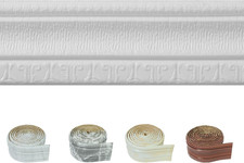 90" x 3.1" Peel Stick Foam Molding Trim Self Adhesive, Crown Molding Wallpaper B
