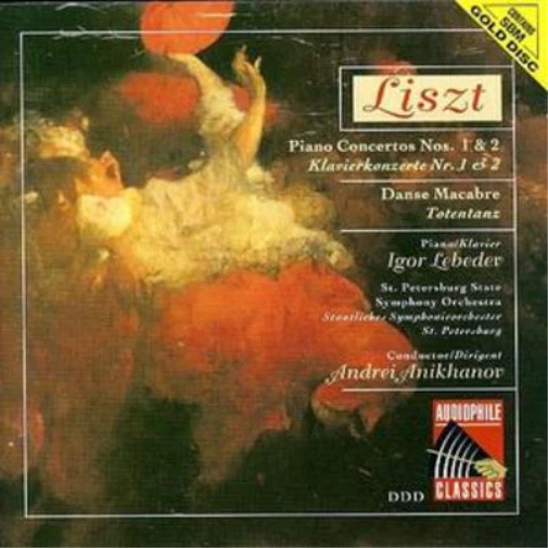 Franz Liszt Concertos for Piano Nos. 1 and 2, Danse Macabre (An (CD) (US IMPORT) - Bild 1 von 1