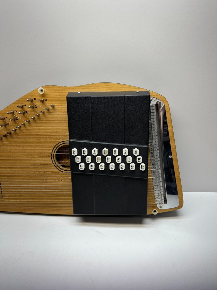 Oscar schmidt 45 C/R オートハープ ケース付き Vintage Oscar Schmidt Autoharp Model 45 C/R Nice Rosewood Veneer