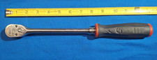 Snap-On FHL936 13" long 3/8" drive long handle fine tooth ratchet soft handle