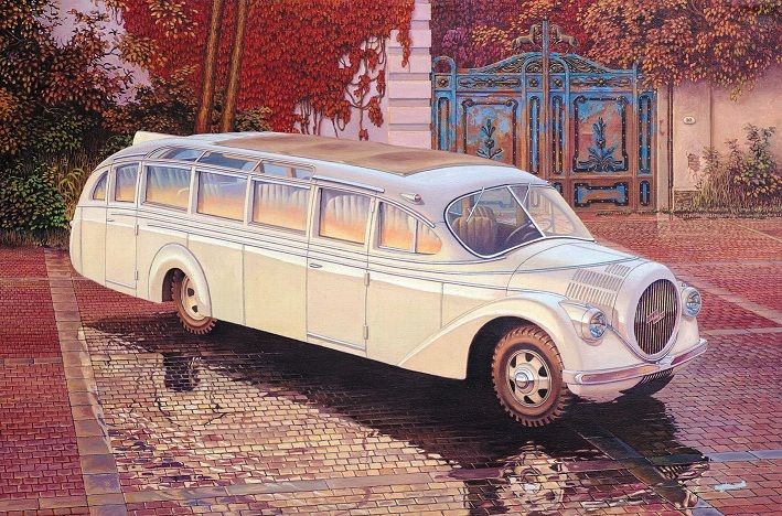 Roden 724 - 1:72 Opel Blitzbus Ludewig ""Aero"" (1937) - New