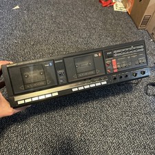 SHARP STEREO CASSETTE DECK RECORDER/PLAYER MODEL RT-W800 For Part AS iS Read